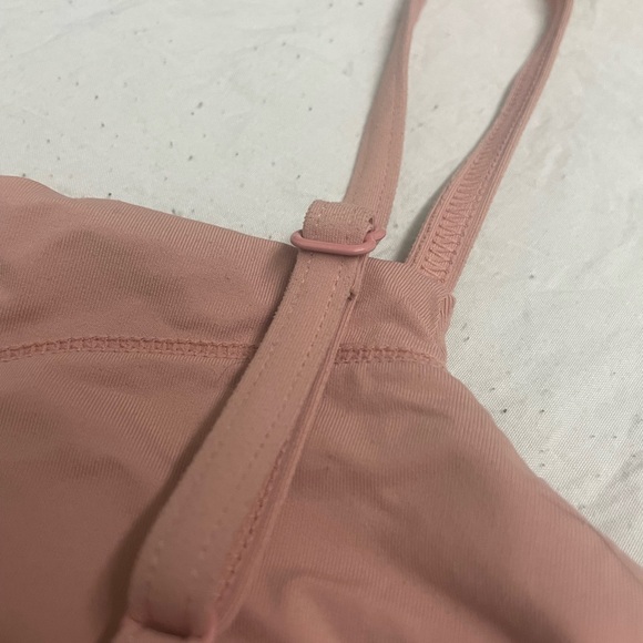 ROXY pink cropped top size S - Picture 3 of 4